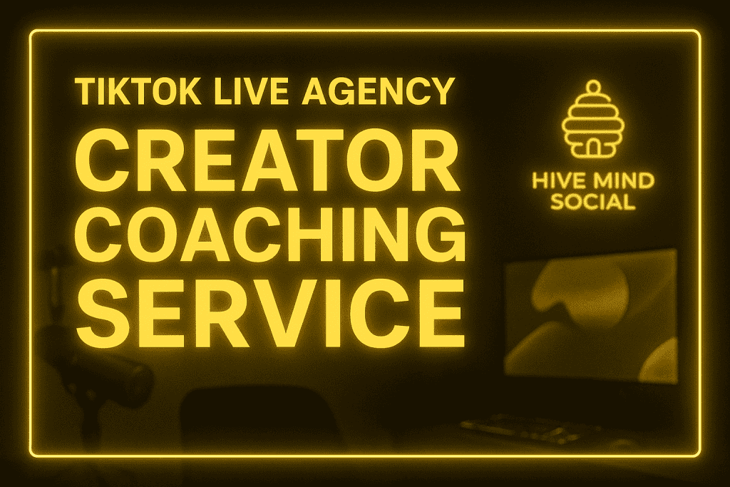 Creator Coaching with a TikTok LIVE Agency: Skills, Goals, Results