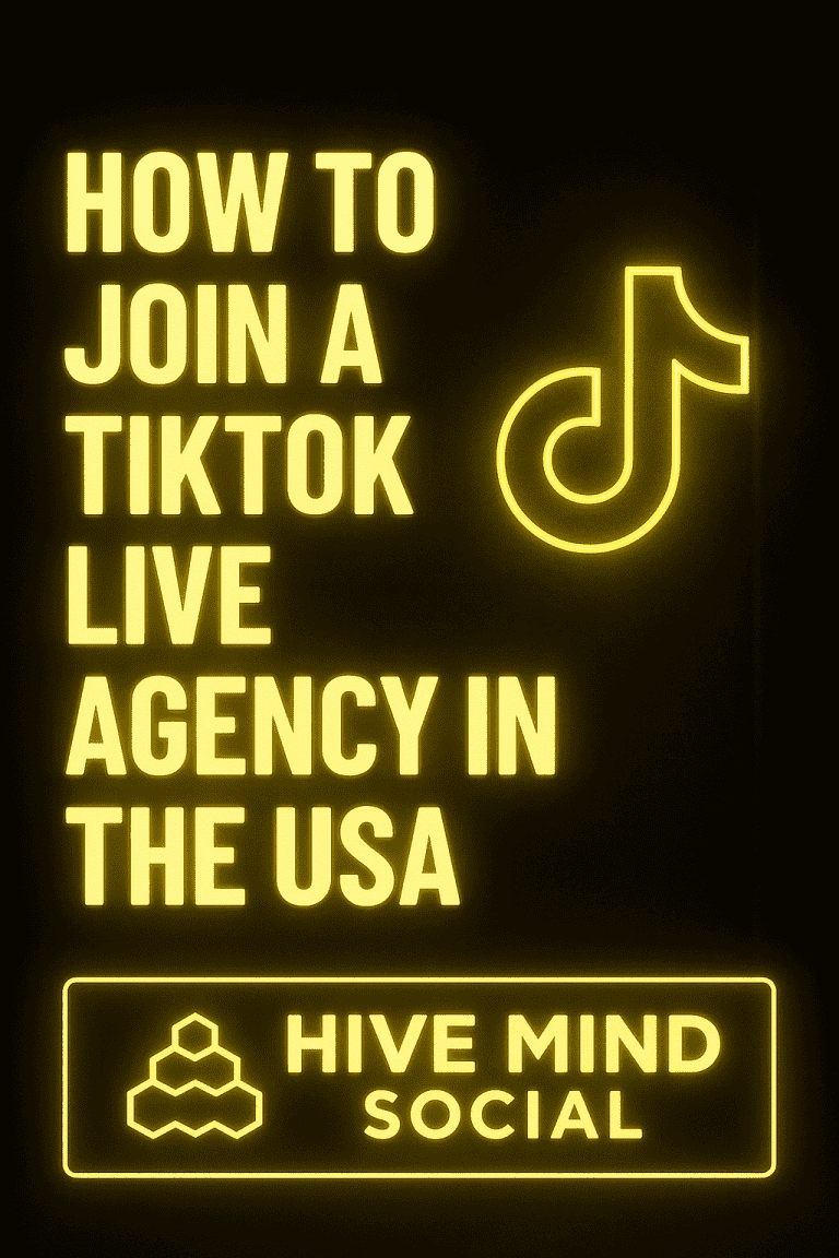 How to Join a TikTok LIVE Agency in the USA and Start Earning from Your Streams