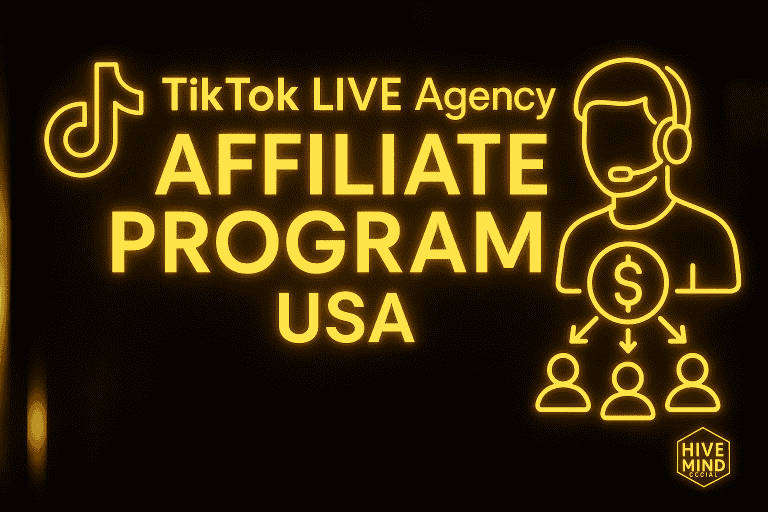TikTok LIVE Agency Affiliate Program in the USA: Earn by Referring Creators