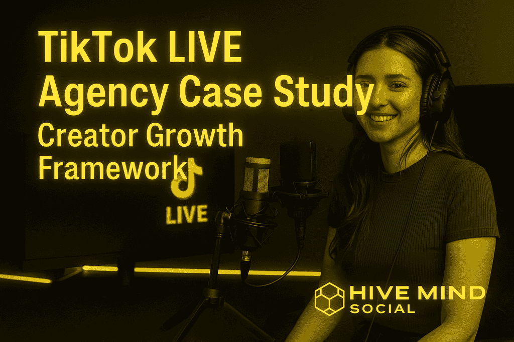 TikTok LIVE Agency Case Study: Creator Growth Framework