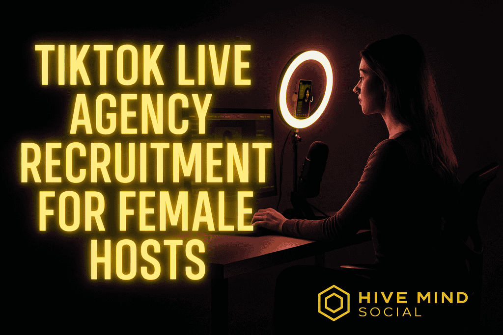 TikTok LIVE Agency Recruitment for Male Hosts: What Works