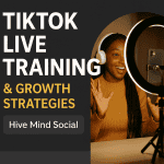 TikTok LIVE training and growth strategies session by Hive Mind Social, helping creators master engagement and monetization.