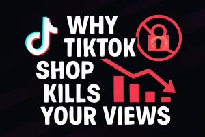 TikTok Shop kills your views - SEO tips and suppression explained