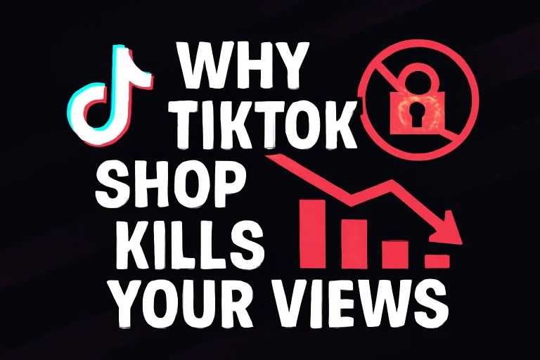 THE UNFILTERED GUIDE TO WHY TIKTOK SHOP KILLS YOUR VIEWS